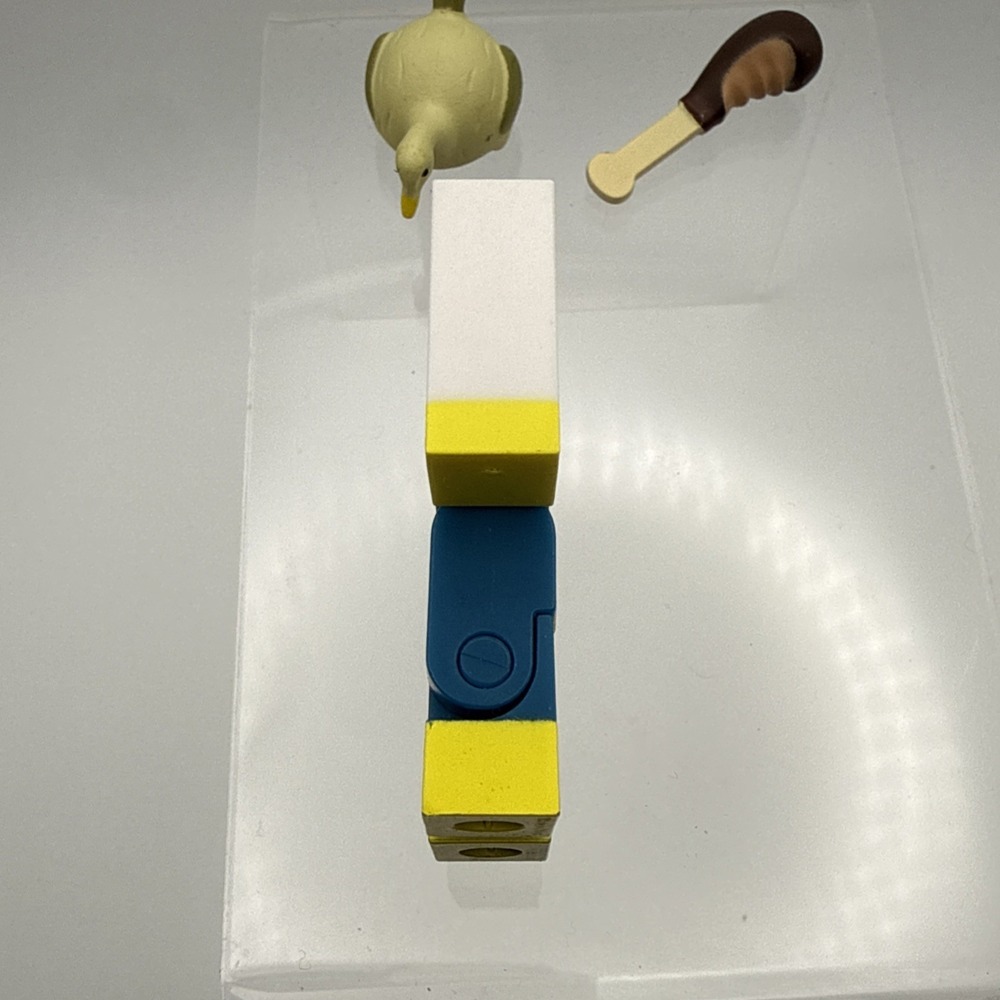 ROBL0X Blame John SHEDLETSKY Series 1 Figure Bird Hat Turkey Leg NO Head No Code - Picture 5 of 16